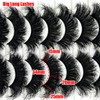 loladook Mink Lashes Fluffy Long 3D Faux Mink Wispy 20mm