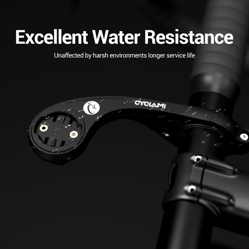 CYCLAMI Bike Computer Mount, Perfect for Garmin Bicycle Computer Bracket