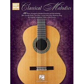 Classical Melodies: Easy Guitar with Notes & Tab