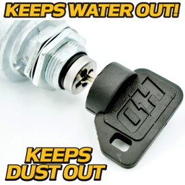 HD Switch - 2 Pack - Premium Ignition Key Set Fits John Deere for EZTrak, EZ-Trak, Ztrak Z225, Z235, Z245, Z255, Z425, Z435, Z445, Z465, OEM Upgrade