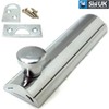 Door Bolts 2.5 Inch/ 63mm Polished Chrome Flat Bolt Surface