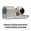 Master Lock Silver Trailer Hitch Lock, Trailer Tongue Lock for