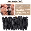 PHOCAS 10'' 5Packs Short Curly Crochet Hair Toni Curl Jump