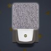 Crystal Night Light Plug in Wall with Bling Diamond Rhinestone