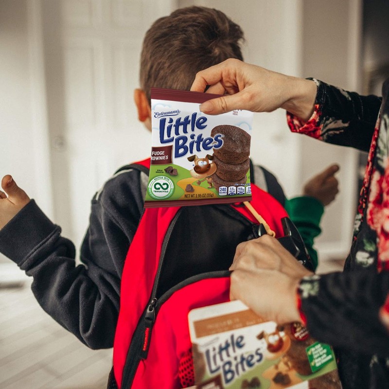 Entenmann's Little Bites Fudge Brownie Mini Muffins | 3 pack