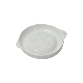 パール金属 おろし器 セラミック製 薬味 Sサイズ 幅15×奥行12.5×高さ2.5cm ホワイト Simple use CC-1616