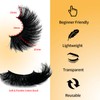loladook Mink Lashes Fluffy Long 3D Faux Mink Wispy 20mm