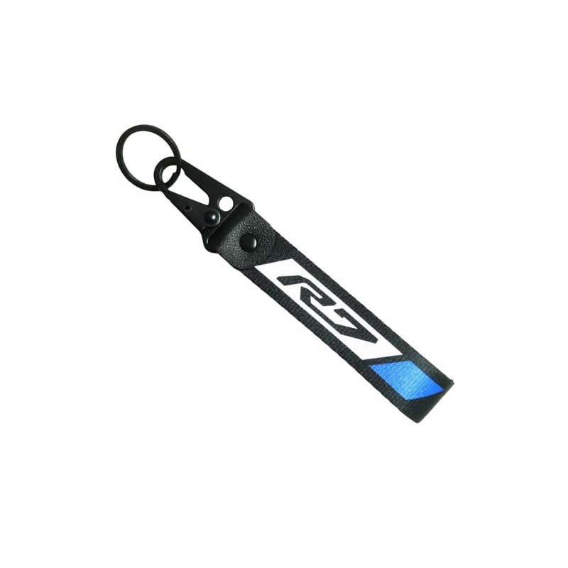 Motorcycle Keychain Metal Key Tag Label Ring Compatible With Yamaha