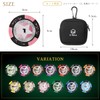 14 Piece Golf Marker Set - Casino Chip Design with