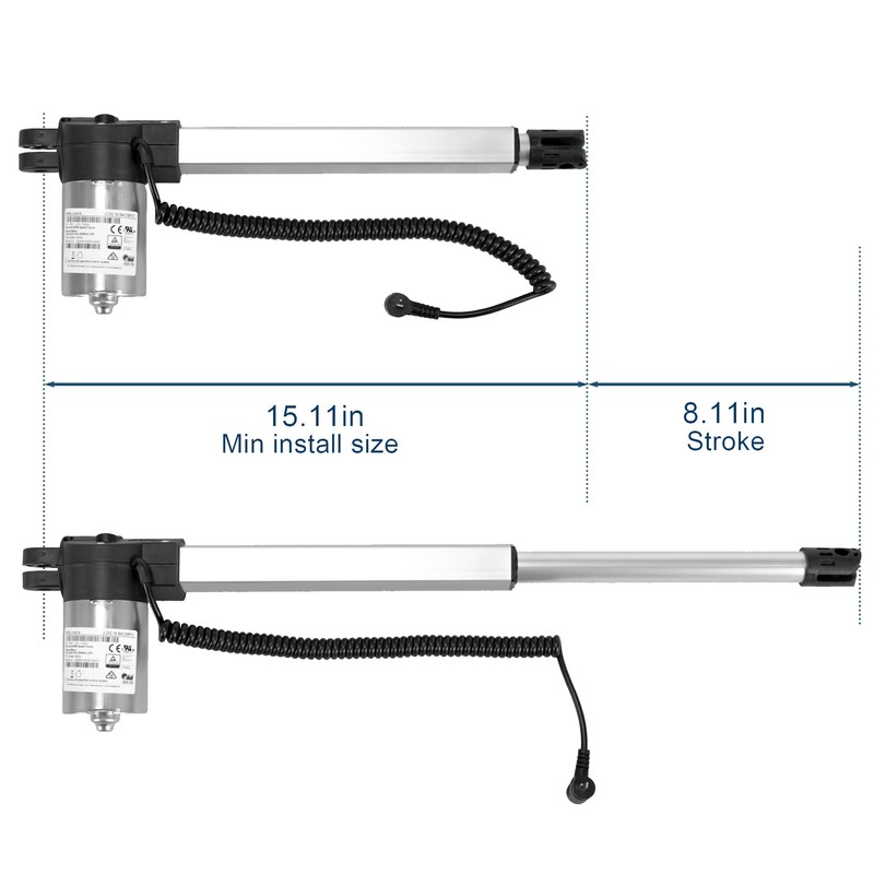 Fromann Model JLDQ.19.384.206F01 Motor Actuator for Power Recliner, Lift Chairs,