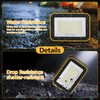 2 Pack Portable LED Work Light with Stand, T-SUNUS Super