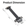 SinLoon PCIe 4.0 X1 Riser Cable 180 Degree PCI-E 1X