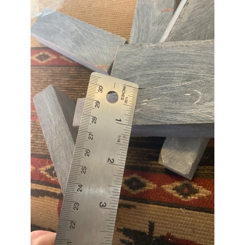 BUFFALO HORN KNIFE HANDLE BLOCK 5” X 1 .5” X