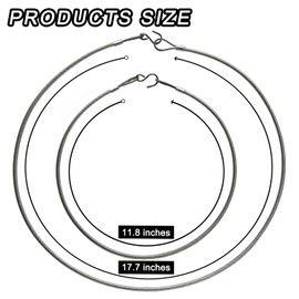 Anranmm 2 PCS Hanging Cables with S-Hook, Tree Branch Hanger Protector, Vinyl Coated Flexible Stainless Steel Cable for Bird Feeders and Baths, Planters, and More, 11.8 inch & 17.7 inch