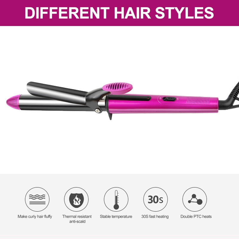 MARSKE Wet Dry Dual Use Ceramic Styling Tools Hair Curling