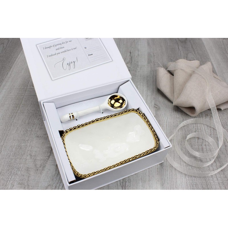 Pampa Bay Get Gifty - Juego de cuenco y cuchara,