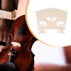 5 PCS Violin Bridge 4/4 Full Size, Finer Grade Solid
