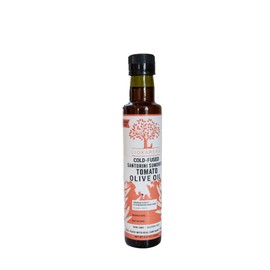 Liokareas Santorini Sun-Dried Tomato Olive Oil - Greek Extra Virgin Olive Oil - Cold Pressed With Santorini SunDried Tomatoes - Organic - NonGMO - Gluten Free - 2022 International Award Winner