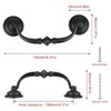Brosay 4 Pcs Antique Drop Bail Drawer Pulls Shabby Chic