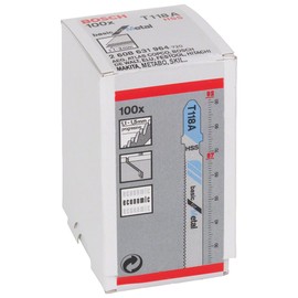 Bosch 2608631964 Jigsaw Blade T 118 A, Silver