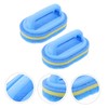 ORFOFE 2pcs Handheld Sponge Brush Comfortable Handle Design for Efficient