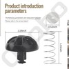2 Pack Coffee Maker Brew Basket Water Stop Valve Kit