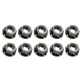 Windage Tray Nuts Replacement for All Chevy GM, LS Vortec Engines - M8x1.25 (10 Pack)