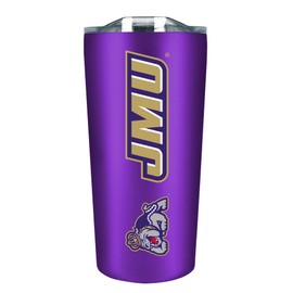 The Fanatic Group James Madison Double Walled Soft Touch Tumbler, Design-1 - Purple