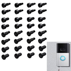 Ring Doorbell Screws Replacement Security Screws 32Pcs Spare Screws for Ring Doorbells Accessories Compatible with Video Door Bell Smart Doorbell T6/T15 Screw Set