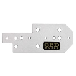 GBD MUSIC P90 Pickup Mounting Plate (inch, Mini Ham Compatible) + Special Long Inch Size Screws (Approx. 1.4 inches (35 mm)
