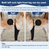 BARKLESS Dog Recovery Suit for Front Leg After Surgery, Breathable