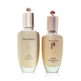 The Whoo Cheonyuldan Hwayul 2-Piece Single Set (Balancer + Lotion), 1 Item, 260ml / 더 후 천율단 화율 2종 단품 세트 (밸런서+로션), 1개, 260ml