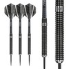 WINMAU Blackout 23 Gram Professional Steeltip Tungsten Darts Set with
