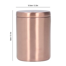 Dispensador de Palillos de Dientes, Caja de Almacenamiento de Palillos de Dientes, Contenedor de Palillos de Dientes para Familias, Casas, Mesa, Restaurante, Cocina, Fiesta(oro rosa.)