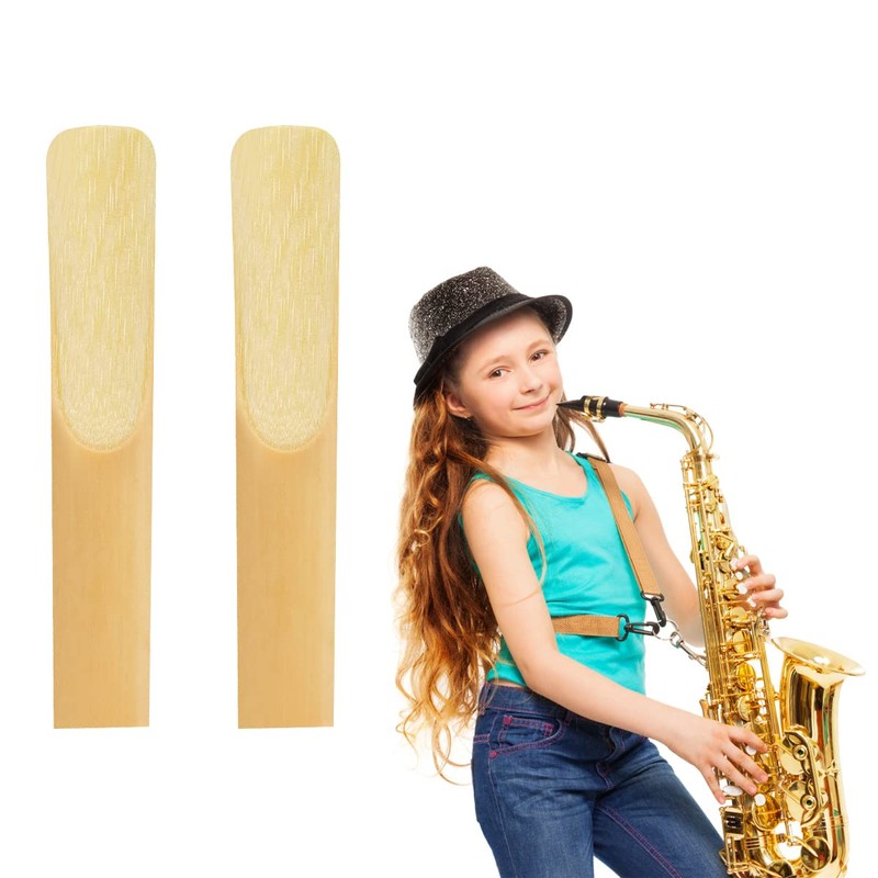 Tkocisa 20 PCS Alto Saxophone Reeds Strength 2.0/2.5/3.0, Alto Sax