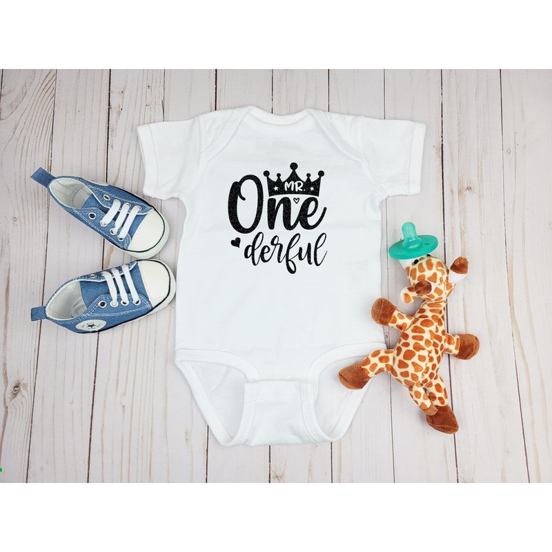 Ink Trendz - playera de primer cumpleaños para niño con