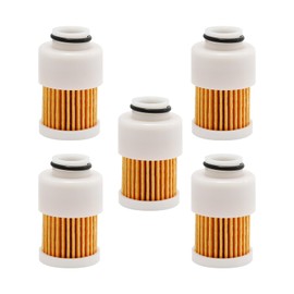 Aynaxcol 5Pcs 68V-24563-00-00 Fuel Filters, Outboard Fuel Filter Replacement for Mercury 881540 Replacement for Yamaha 4 Stroke Outboard 50HP 60HP 75HP 90HP 115HP Motors