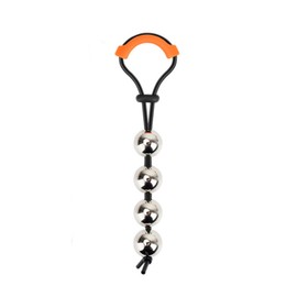 Men's Stainless Steel Exercise Ring with Ball Accessory-ushlF39(4, 3.5cm)