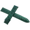 Locman Women's 16mm Green Alligator Leather Watch Band Strap Short