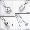 SS9721 Cowboy Hat Stainless Steel Cremation Urn Pendant Necklace Memorial