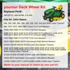 yourour AM125172 Deck Wheel Kit Compatible with 48" 54" 60"