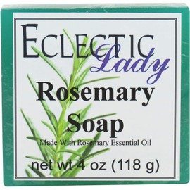 Eclectic Lady Rosemary Glycerin Soap, 4 oz Bar
