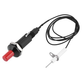 1-out 2-piezoelectric spark ignition set, piezoelectric spark ignition set, 1/2 grill and gas stove button igniter, suitable for any ignition application with products such as liquefied gas, natural