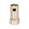 sourcing map Spindle Nut Socket 41mm 6 Point Wheel Bearing
