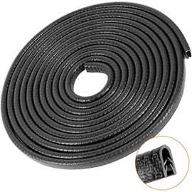 10M 33FT Car Door Protectors Edge Guards U Shape Car Edge Trim Rubber Seal Fit For Most Car Total