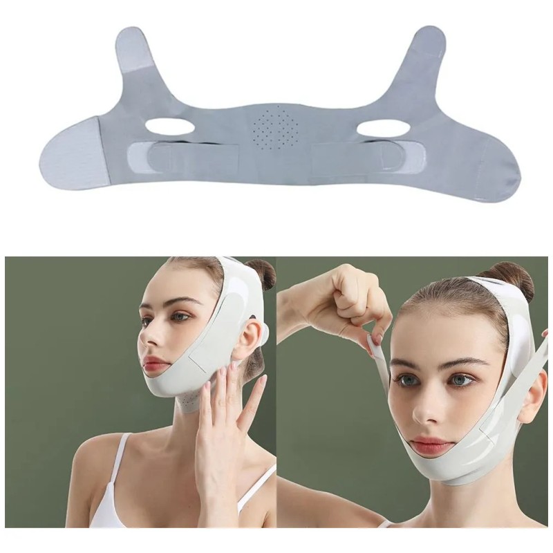 Ljw Mascarilla Dormir Ajustable Esculpir Cara