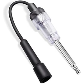 Inline Spark Plug Tester, Straight Boot Engine Ignition Tester Light Easy to Use, Small Armature Diagnostic Detector Tool for Automotive, Car, Lawnmower, Motorcycles, Internal External Engine