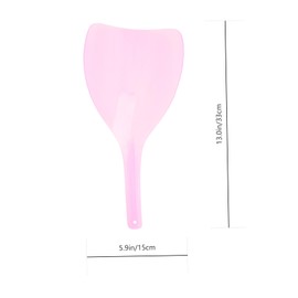 Ipetboom 4pcs Hair Dye Heat Protection Mask Face Eye Shield for Hair Coloring Salon Use Random Color