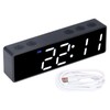Training Timer LED Digital Timer Multifunctional Electronic Desktop Clock for