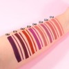 Matte Lipstick Crayon Set for Women, Rose Pink 24 Hour